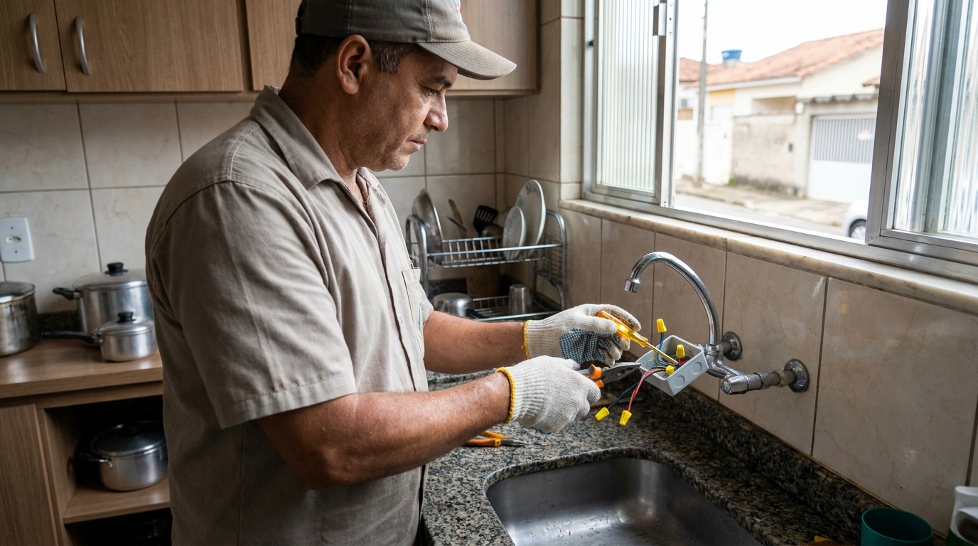 Adequação de Ponto Elétrico em Jundiaí‑SP