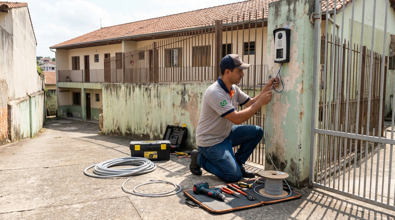 Instalação de Porteiro Eletrônico em Jundiaí‑SP