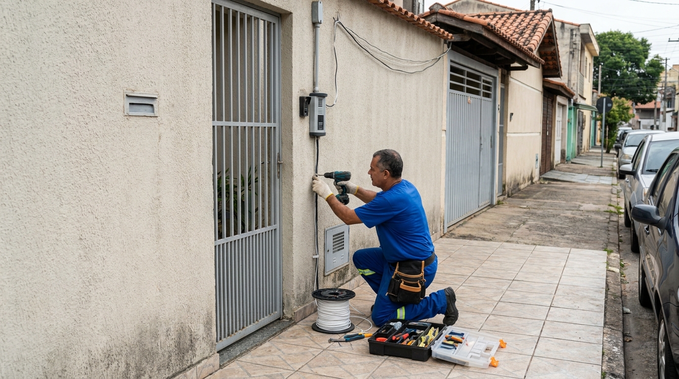 Instalação em Condomínios em Jundiaí‑SP