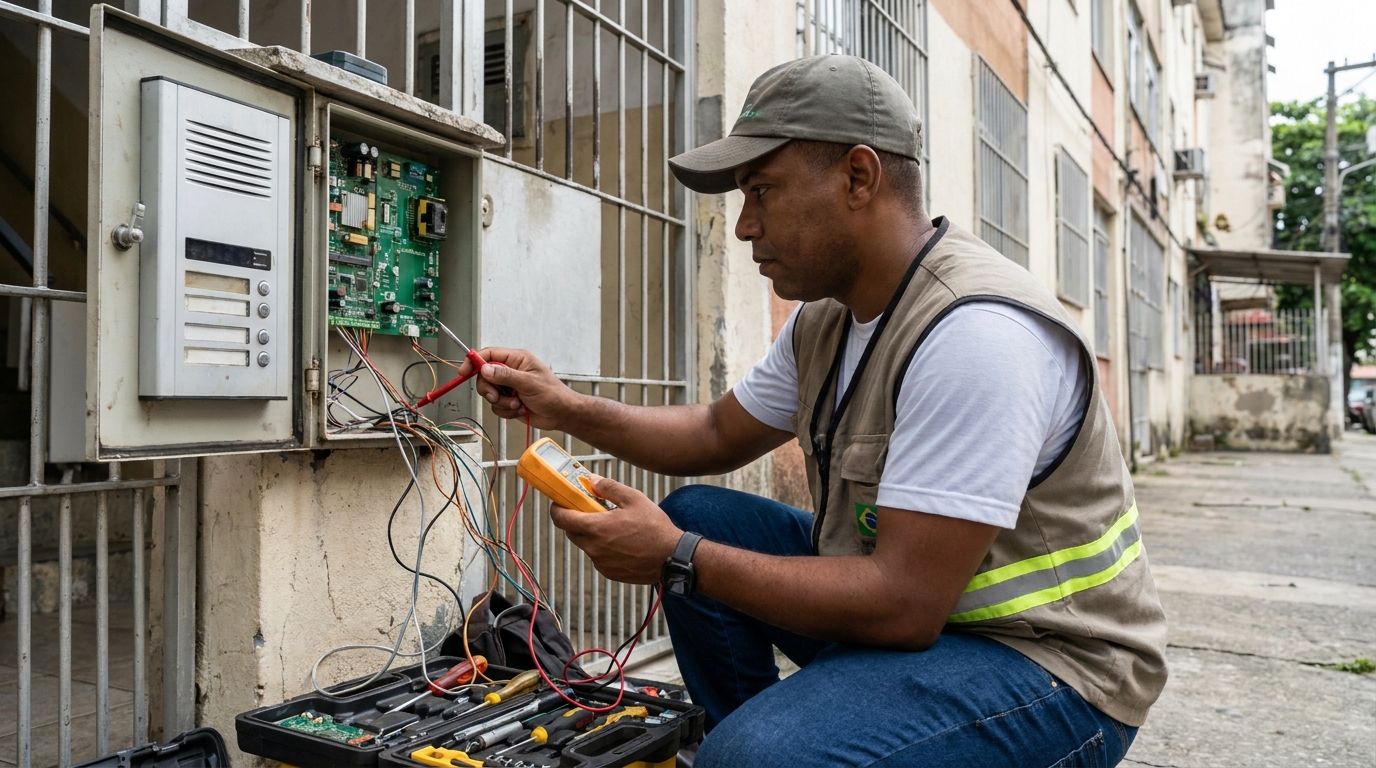 Reparo de Placa e Campainha em Jundiaí‑SP